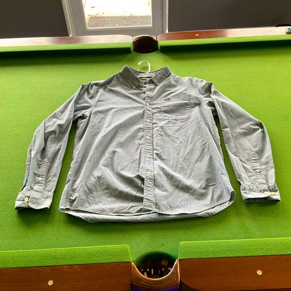 RVCA button down shirt gray Size x-Large - Picture 1 of 5